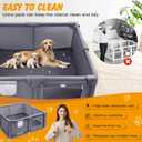 Whelping Box for Dogs and Puppies, 484818 in Whelping Supplies with Waterproof Whelping Pad for Medium Small Dogs