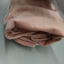 MIULEE Blush Pink Velvet Curtains Thermal Insulated Blackout Curtain Drapes for Bedroom Living Room Darkening 84 Inches Long Curtains Panels Rod Pocket Set of 2