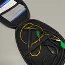 MIPEACE Bluetooth Earplug Headphones, Neckband Wireless Earbuds earplugs-29db Noise Reduction isolating in-Ear earplug Earphones and Controls,IPX5 sweatproof,19+Hour Battery(Yellow & Green)