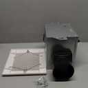 Tech Drive Very Quiet 80 CFM, 1.5 Sone No Attic access Needed Installation Bathroom Ventilation and Exhaust Fan with Humidity sensor