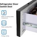RV Car Protable Refrigerator 12V 24V 34 Quart 32L Drawer Freezer for Truck Van RV Camper SUV Boat Travel Camping Road Trips Tailgating -4~50
