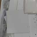 Haewon White Makeup Vanity with Lighted Mirror and Charging Station, Vanity Table Set with Adjustable Lighting, 4 Drawers, Storage Chair for Bedroom