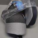 JINXIA Pillow Massage Neck Hump Fisiorest 3-in-1 Neck Massager Pillow with Heat, Deep Tissue Relief & Neck Traction, Cervical Support & Hump Corrector for Women and Men, Memory Foam Support(Grey) (Gray)