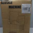 Slushie Machine, Ice Cream Maker, Slushy Machine for Home and Families, No ice needed with Rapid Chill & Temperature Control, Multi-function for Margarita, Frapp, Easy to Clean, Black