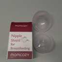 Momcozy Contact Nipple Shields, 100% Food-Grade Silicone for Breastfeeding Difficulties, Ultra-Thin & Super-Soft, Made Without BPA/BPS, Include Carry Case, 20mm