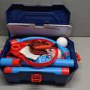 4 in 1 Basketball Hoop for Kids 1-3, 3-5, Toddler Basketball Goal and T Ball Set, Adjustable Basketball Hoop, Indoor Outdoor Sports Toys, Birthday Gifts for Kids Boys 1 2 3 4 5 Years Old