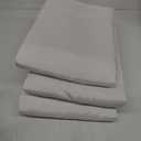 sancua 6 Pack White Tablecloth 90 x 132 Inch - Rectangle Table Cloth for 6 Feet Tables Stain and Wrinkle Resistant Washable Polyester Table Cover for Dining Wedding Banquet Party Buffet Restaurant