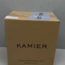 KAMIER Jewelry Box for Women, 6-Layer Large Jewelry Organizer Box with Mirror & 5 Drawers for Rings, Earrings, Necklaces, Bracelets,Velvet Peacock Blue