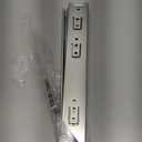 LONTAN Full Extension Ball Bearing Drawer Slides 8 10 12 14 16 18 20 22 24 Inch Heavy Duty Side Mount File Cabinet Rails Dresser Runner Kitchen Cabinet Drawer Glides 100 LB Capacity (14 inch,1 Pair)