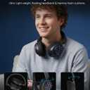 INGA Wireless Gaming Headset for PS5, PS4, PC, Mac, Switch, Game/Chat Balance for PS5/4, 2.4GHz/Bluetooth 5.2, ENC Noise-Cancelling Mic, 7.1 Surround Sound, 3.5mm Wired for Xbox Controller (Blue LED)