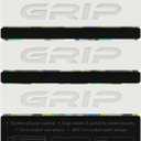 Grip Money Bands (Pack of 3) - GLOW IN THE DARK - Premium Silicone Band for Cash & Cards - Slim & Durable Design