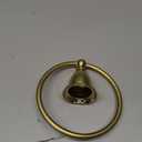 Kingston Brass BA314BB Classic Towel-Ring, Brushed Brass , 6.06 x 1.56 x 2.69