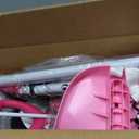 Liberry 2 in 1 Toddler Tricycle Age 2 3 4 Years Old, Kids Trike with Adjustable Push Handle, Bell & Basket, 3 Wheel Bike Riding Toy Birthday for Girls Boys, Pink
