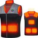 DOACE Heated Vest for Men & Women, Smart heated Jacket, Battery Not Included
 2 XL