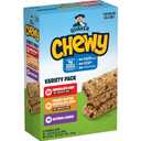 Quaker Chewy Granola Bars, 3 Flavor Variety Pack,58 Count (Pack of 1) (EXP 01/26/26)