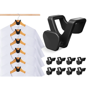 LIZMSIE 70 Pack Space Saving Hangers for Clothes, Heavy Duty Hanger Hooks Spa