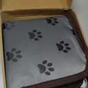 GOLOPET Cat Heating Pad 18x18 in with Smart Thermostat Switch and Power Line Protection Tube,Obtained MET and UL Dual Certification,Waterproof Pet Heating Pad for Cats-Paw Print