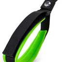 Dog Leash Wrist Safety Strap, Dog Leash Wrist Strap for Hands Free, Soft Comfortable Diving Fabric, Bright Green Color