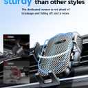 Car Phone Holder for BMW X5/X6/X7 2019-2023 Accessories,Ultra-Stable Clip with Anti-Shake,360 Rotation Smart Phone Mount