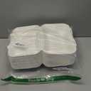 Freshware Clamshell Food Containers with Lids [9x6 50-Pack] Disposable To Go Containers, Biodegradable Sugarcane To Go Boxes - Paper Container - Microwave & Freezer Safe, Stackable