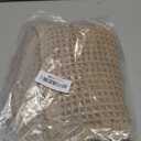 ZALL Tan Waffle Bath Mat,Super Absorbent Non Slip Bathroom Rug,Brown 18x30inch,Machine Washable Ultra Soft Floor Mats