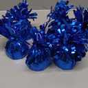 BLUE PANDA Blue Balloon Weights for Table Centerpieces, Birthday Party Decorations - Pack of 15 Table Weights (6 Oz, 4.5 In)