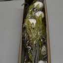 Waipfaru 6 Pcs Faux Peonies Artificial Flowers for Vase, 27" Fake Silk Peonies Flowers for Wedding, Vase Filler White Flowers for DIY Bouquets Centerpieces Bridal Shower Office Decor