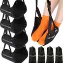 Airplane Footrest (4 Pack), Perfect Foot Hammock for Airplane Travel or Office - Relax Your Feet