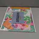 Naozinebi Reading Makes Your Mind Bloom Bulletin Board Set Spring Theme Flower Classroom Decoration Retro Book Floral Cutouts for Schools Library Office Wall Chalkboard Back to School Decor Supplies