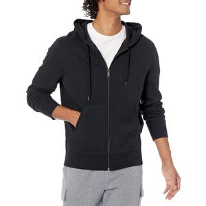 Amazon Essentials Men's Lightweight French Terry Full-Zip Hoodie, Small