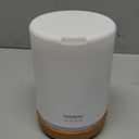 InnoGear 300ML Essential Oil Diffuser, Premium 5-in-1 Ultrasonic Aromatherapy Diffusers Scent Humidifier Aroma Diffuser Vaporizer Auto-Off Timer for Room Office Home, Yellow, Medium (White With Yellow Base)