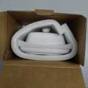 Butter Dishwith Lid for Countertop, Ceramics Butter Keeper Holder With Airtight Cover,Butter Container for Counter or Fridge, White Butter Holder