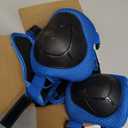 Wemfg Kids Protective Gear Set Knee Pads for Kids 3-14 Years Toddler Knee and Elbow Pads with Wrist Guards 3 in 1 for Skating Cycling Bike Rollerblading Scooter