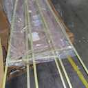 2 x GRENTY 2 Pack Gold Easel Stand for Wedding Signs No Assembly Needed, Heavy Duty Metal Display Stand for Art, Welcome Signs, Posters, Pictures, Paintings, and Floor Dcor