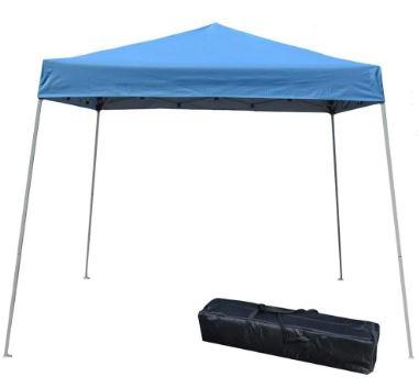 10x10 Slant Leg Pop Up Canopy Tent