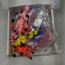 10 Pcs Action Figures T13(Assembly Required),Multi-Jointed Detachable Titan Action Figure with 10 Colors,3D Printed Dummy 13 Action Figure with Accessories for Collectors Desktop Decorations,DIY