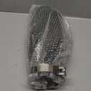 A-KARCK Black Chrome Exhaust Tips 3.5" Inlet, 3.5" Inlet 5"Outlet 12" Length Clamp on Universal Never Fading Stainless Steel Muffler Tip