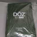 DOZ Sheet Set, 100% Viscose derived from Bamboo, Organically Grown, Buttery Soft, Cooling Sheets, High GSM, Deep Pockets - 4 Piece - 2 Pillowcases 1 Fitted 1 Top Sheet (Forest, Queen)