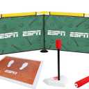 ESPN Batting Tee for Kids Includes Tee Ball Bat, Foam Ball, Home Run Fence, and Batters Box