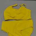 Girl's 2 Piece Swimsuit Solid Spaghetti Strap Bikini Sets Beach Bathing Suit Swimwear for Teen Kids.11-12 Y