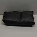 Magnetic Thermal Insulated Door Curtain, with Heavy Duty Windproof Waterproof Cotton Curtain, Soundproof,for Air Conditioner Room, Heater Room, Living Room, Back Door Leather Dark Black 36x84 Inch