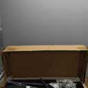 HOOBRO Bakers Rack with Power Outlet, Microwave Stand with 5 S-Shaped Hooks, Coffee Bar, Kitchen Storage Shelf, for Kitchen, Living Room, Black BB07UHB01