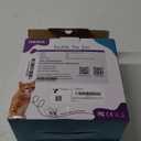 ORSDA Cat Toys 2-in-1 Interactive Cat Toys for Indoor Cats, Automatic Cat Toy Balls, Mice Toys Ambush Feather Kitten Toys with 7pcs Attachments, Dual Power Supplies, Adjustable Speed, Auto On/Off (Robin egg blue)