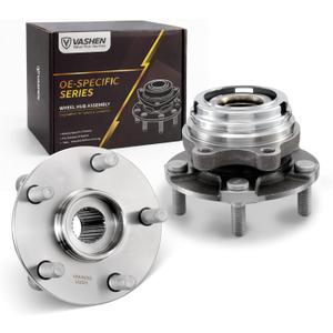 Pair 513294 Front Wheel Bearing Hub Assembly, Fit for Nissan Altima 2012 2011 2010 2009 2008 2007 (2.5L 4-Cylinder Only), for Altima 2013 (Coupe 2.5L Engine & 29 Splines), 5 Lug