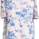 Women Fall Long Sleeve Floral Bodycon Maxi Dress Sexy Off Shoulder Ruched Wedding Guest Formal Party Long Dresses L