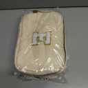 3 x 2025 Graduation Gifts for Her Women Girls,Personalized Belt Bag Waist Packs Trendy Fanny Pack Crossbody Bags,Initial White A,Cream Bag