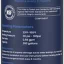 GLACIER FRESH Replacement for Frigidaire ULTRAWF,Pure Source Ultra, Kenmore 9999, 469999, 46-9999, A0094E28261 Refrigerator Water Filter,Pack of 1