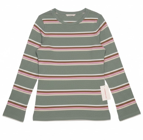 Lucky Brand Women's Green Tee, S