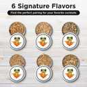 Cocktail Smoker Kit with 2 Rocks Glasses, 6 Wood Chip Flavors,Torch (No Butane), Ice Mold