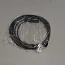 2-Pack Waterproof Extension Cable, 2 Pin 6.56 Ft/2m Extension Cord Wire with 18AWG IP67 Male and Female Connectors for Outdoor Spotlights/LED Deck Lights [Black]